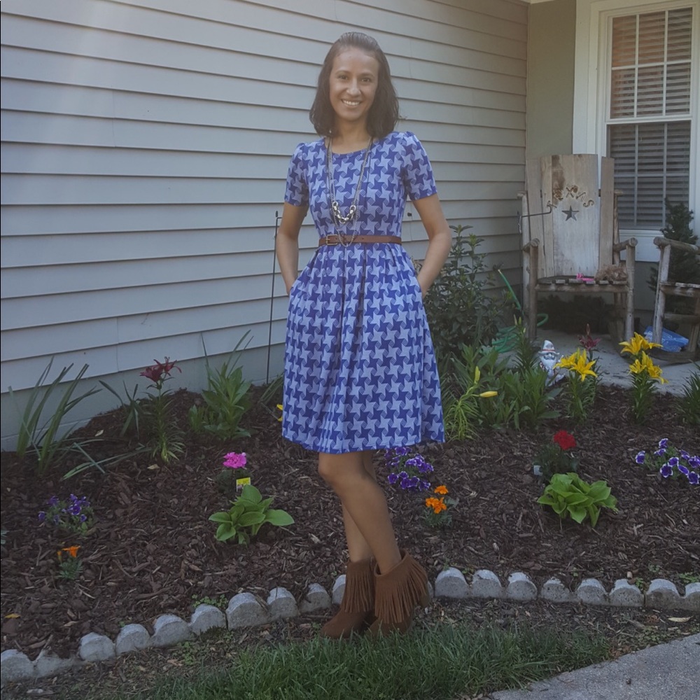 LuLaRoe Amelia Dress L
